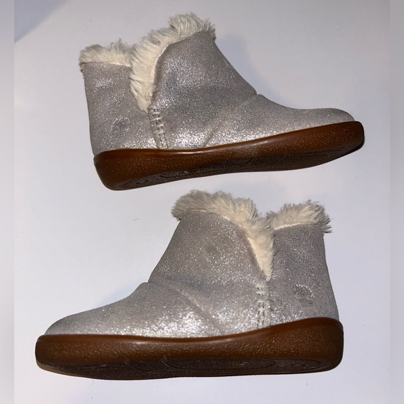 Timberland Tree Sprout Booties Silver (5c) - Picture 5 of 8